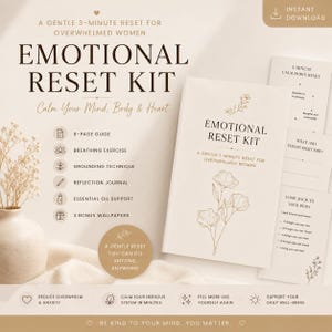 Emotional Reset Kit for Overwhelmed Women | Nervous System Support (Digital Download)