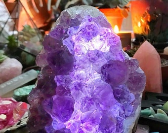 amethyst様 Amethyst Crystal Geode PAIR 880 & 881 - 12kg each
