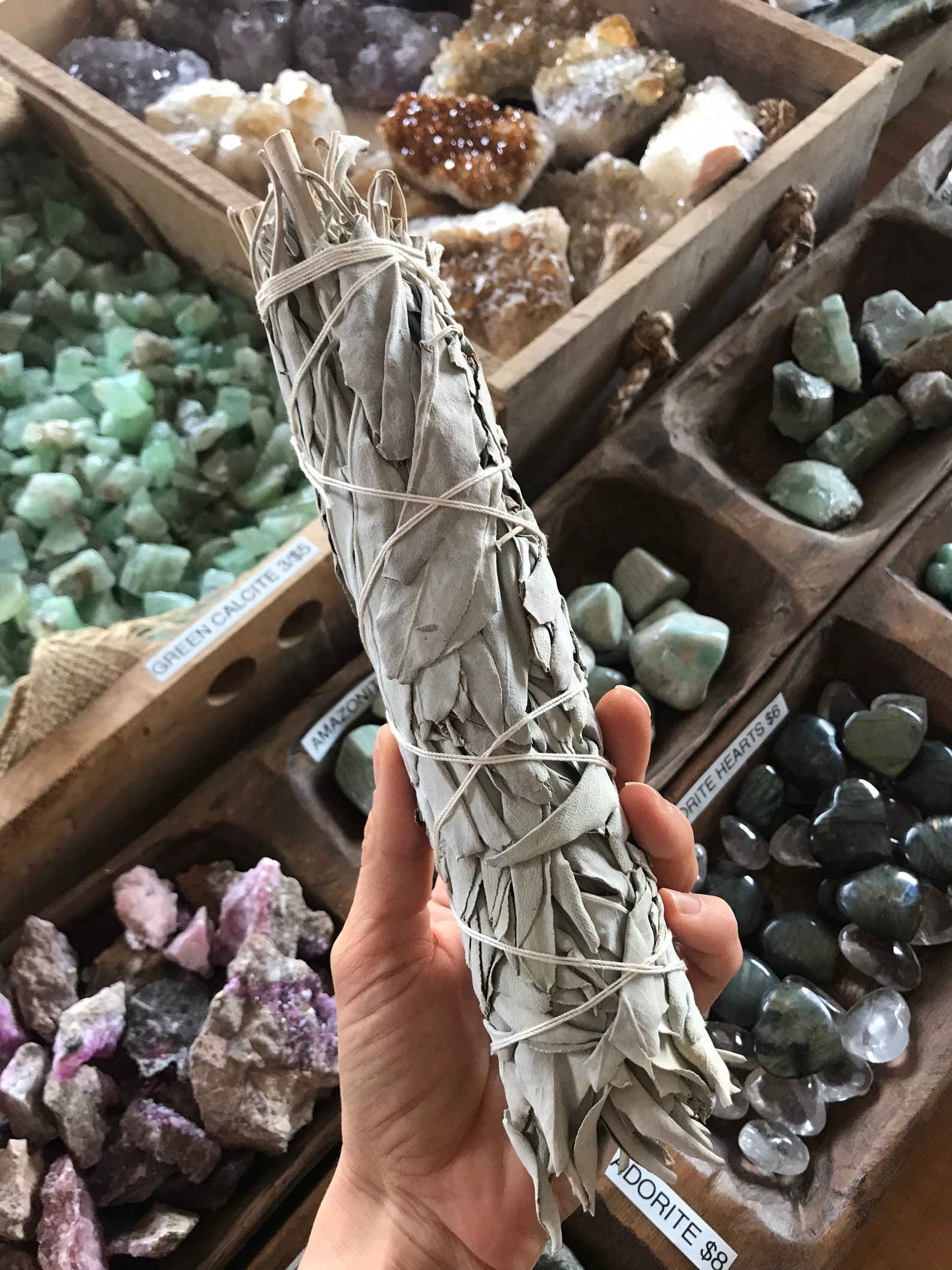 10 WHITE SAGE // Burning bundle // cleansing herbs Etsy