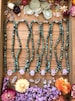 Gemstone CHOKER // Rose quartz & African turquoise necklace // beaded choker // best friends jewelry // bridesmaid // crystal necklace 