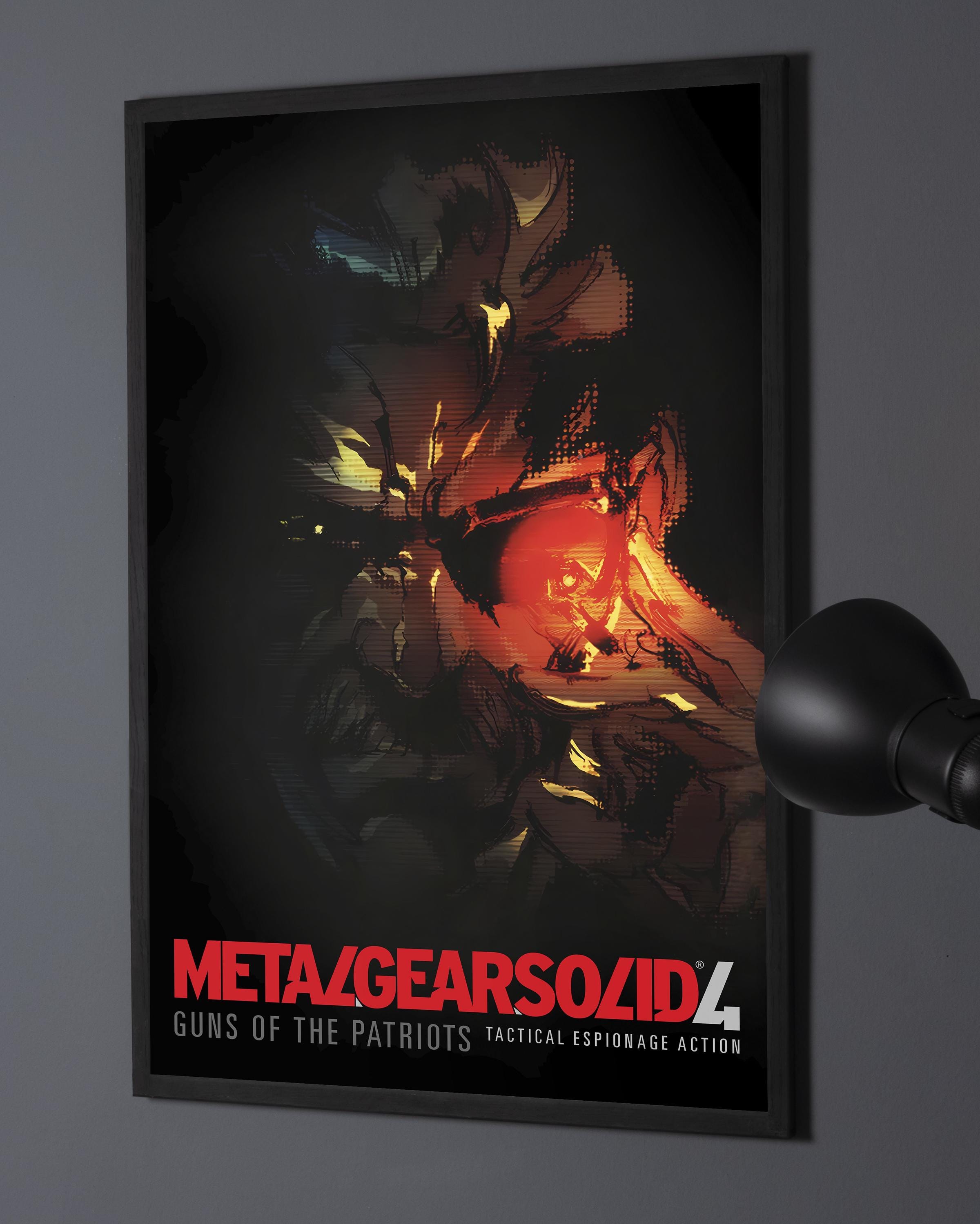 Mgs4 Poster - Etsy
