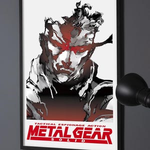 Metal gear solid poster - Etsy 日本