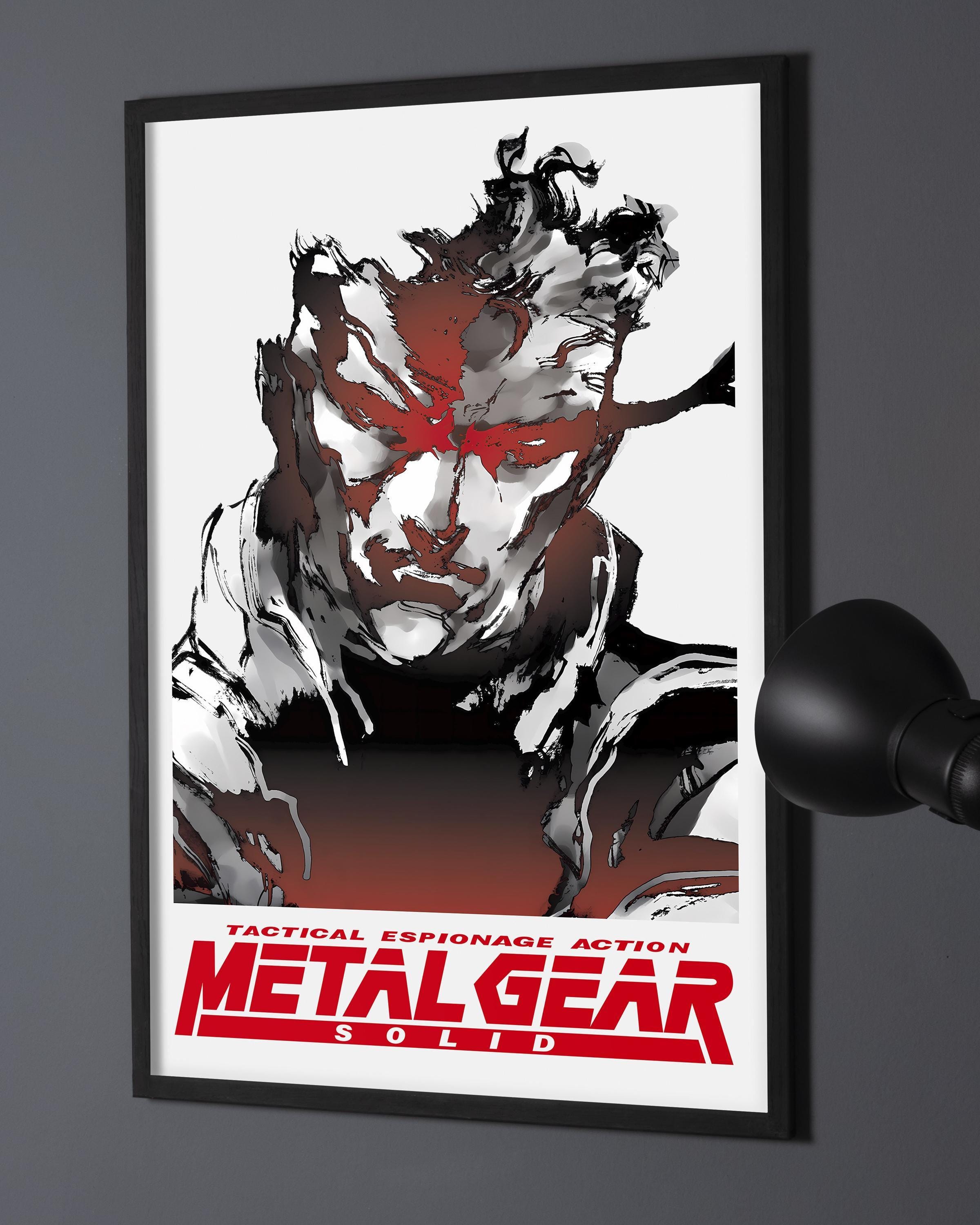 Metal Gear Solid 1 Poster - Etsy