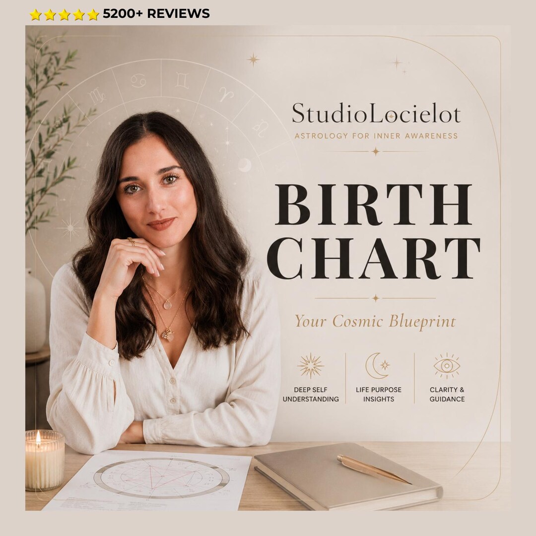 Humanistic Birth Chart Reading | Personalized Natal Chart Analysis ...