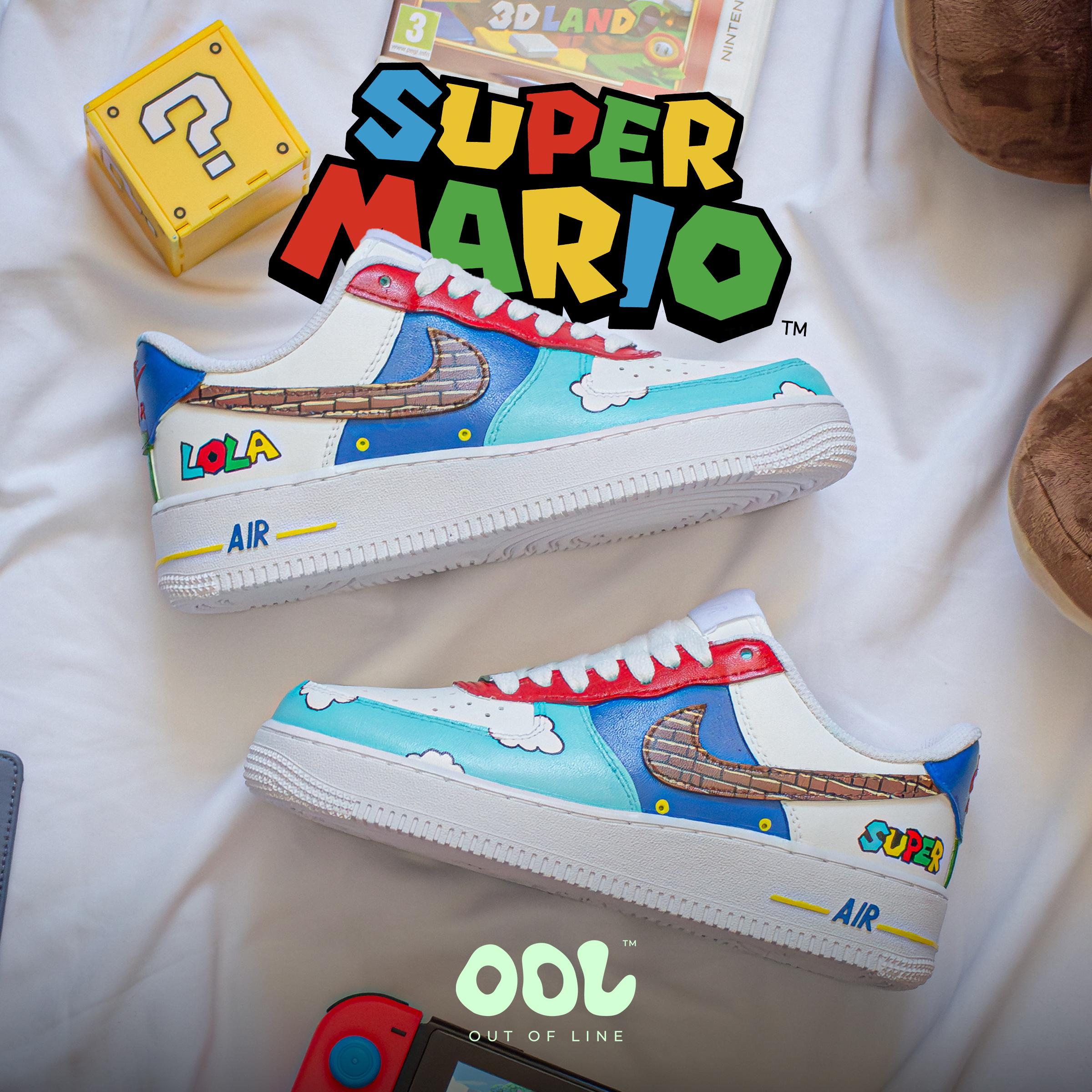 Mario nike shoes - Etsy 日本