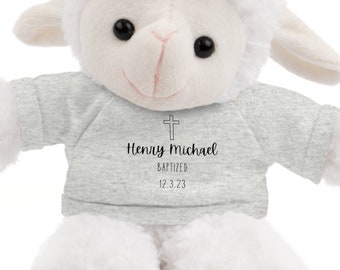 Personalisierte Taufe Geschenk für Mädchen Geschenk für Junge Patenkind Geschenk Custom Baby Taufe Andenken für Eltern Religiöses Geschenk des Glaubens Widmung Geschenk
