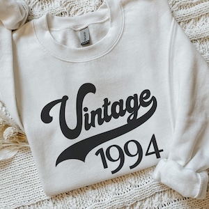 30esimo compleanno felpa 1994 Felpa Vintage 1994 compleanno maglietta UK Ladies 30esimo compleanno regalo per il suo maglione di buon compleanno per le donne