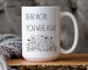 Funny Mom Mug For Mama Gift For Mother's Day Gift for Mom Coffee Cup From Favorite Son Daughter Momma Sarcastic Coffee Mug Christmas Gift