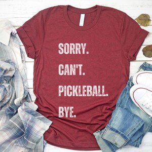 Lustiges Pickleball-Liebhaber-Hemd-Geschenk für Gurken-Ball-Spieler war das T-Shirt Pickleballer-T-Shirt Trainer-Gurken-Baller-Team-Sport-T-Stück Ehemann