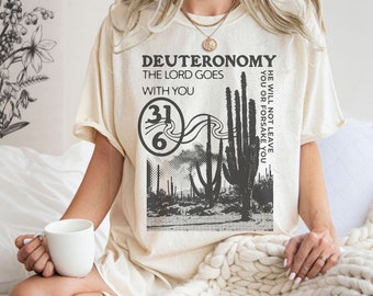 Boho Christelijke Comfort Kleuren Tee Shirt Bijbelvers Citaat T Shirt Geloof Gift TShirt Trendy Oversized Religieuze Jezus Kleding Cottagecore