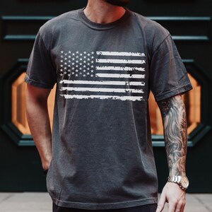 USA Flag Men Shirt Red White Blue Air Force Flyover Patriotic America Tee Fourth 4th Of July TShirt American Veteran T-shirt F15 Fighter Jet