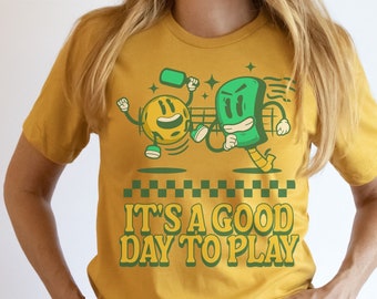 Funny Pickleball Shirt Sport Graphic Tee Pickleballer T-Shirt Pickleball Game Gift For Pickleball Player TShirt Pickle Ball Racquetball Tee
