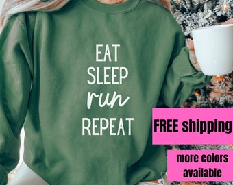 Run Sweatshirt, Workout Shirt, Running Gift, Marathon Hoodie, Runner Sweater, Gift For Runner, Runner Sweatshirt, Gorp,Nature Lover,Gift Her