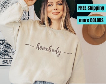 Homebody Sudadera Mujeres Homebody Mujeres Introvert Shirt Cute Graphic Shirt Sudadera con capucha antisocial Introvert Gift For Homebody