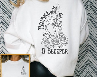 Cadeau de sweat-shirt chrétien à la mode pour les chrétiens Bible Verse Sweater Jesus Apparel Tshirt Faith Based Inspirational Church T-Shirt religieux