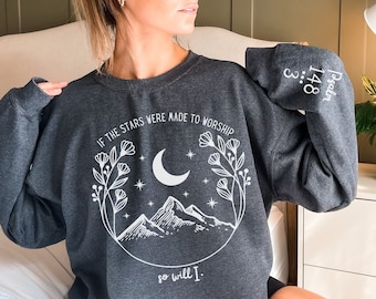 Christian Sweatshirt For Women Gift For Christian Sweater Bible Verse Shirt Religious Faith Outfit Church Jesus Trendy Aesthetic Clothing