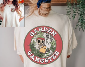Camiseta de amante de las plantas Camiseta de jardinero de flores Regalo de jardinería Camiseta de flores silvestres Regalo botánico retro para amante de los jardines Camiseta de primavera Camiseta de plantación