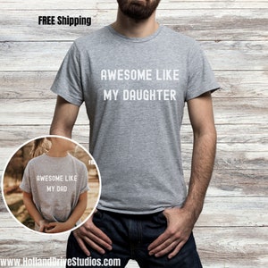 Gift For Dad Shirt For Men Fathers Day Gift From Daughter To Dad Shirt Matching Shirts Father Daughter Funny Shirt Husband Birthday Gift Him