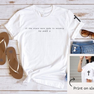 Christian Shirt Faith Shirt Inspirational Shirt Religious Apparel Shirt Bible Verse Shirte Jesus Shirt Church Shirt Worship Christcrewneck