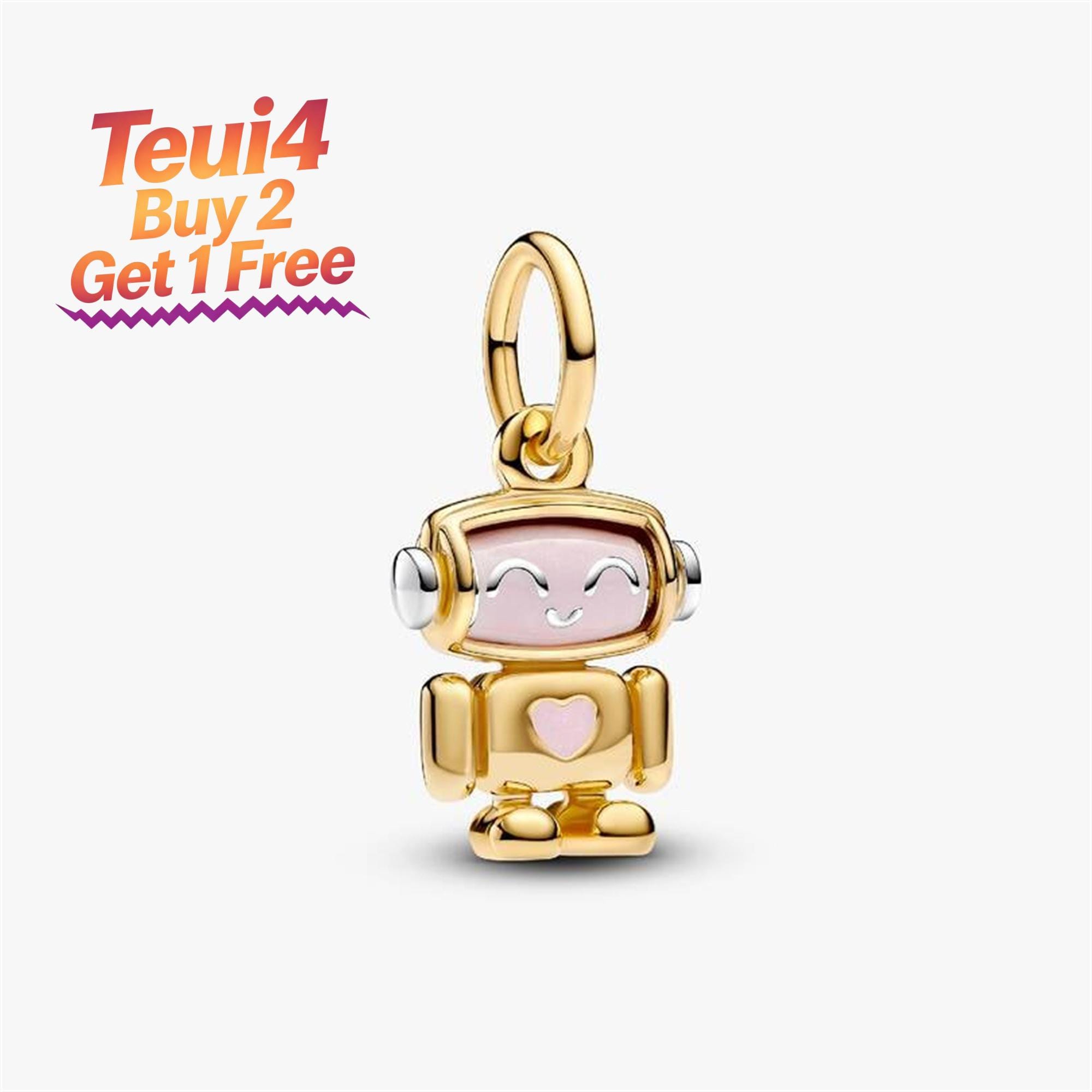 Pandora robot charm - Etsy 日本