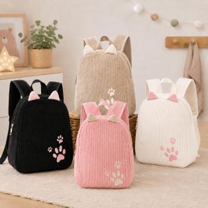 3d cat ear backpack for kids Cat Ear Backpack