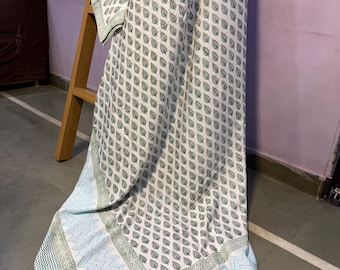 GC Bedsheet block printed soft and comfortable light weight, timeless prints, elegant designs.