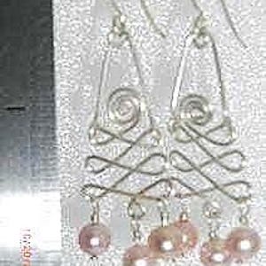 Trapeze Chandelier, Wirework