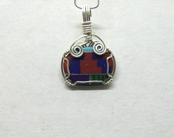 Small Southwest Mosaic Pendants