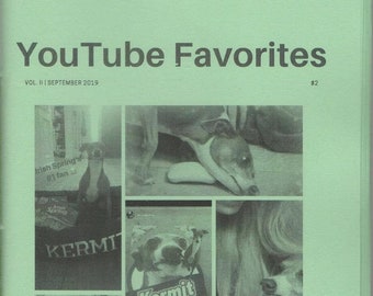 Youtube favorites volume 2 zine