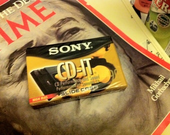 1990s Sony CD-IT tape in original packaging Very 90s.