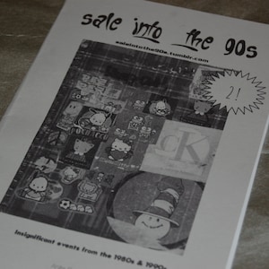 Sale Into the 90s 2 -- A history Zine about insignificant events of the 1980s and 1990s