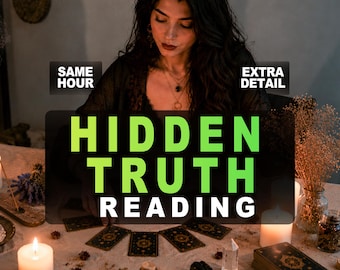 Lectura psíquica de la verdad oculta / Lectura de amor en la misma hora / ¿Qué están ocultando? / Honestidad brutal