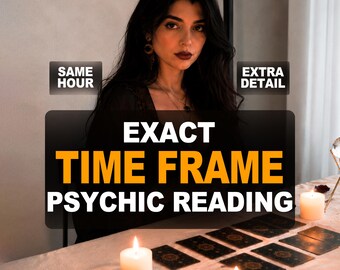 Lectura psíquica con plazo exacto, predicción del amor en el mismo momento y orientación sobre el futuro.