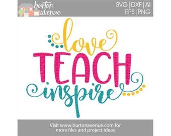 Free Free 216 Teach Love Inspire Apple Svg Free SVG PNG EPS DXF File