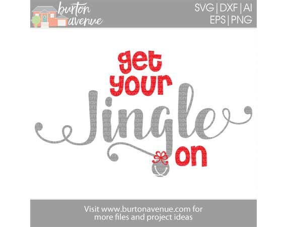 Download Christmas Svg Files Jingle Bells Svg Files Get Your Jingle Etsy PSD Mockup Templates