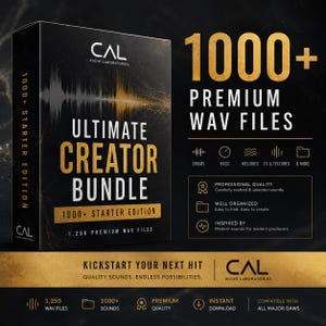 CAL Ultimate Creator Bundle, über 1250 WAV-Samples (Sofort-Download)