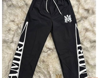 Amiri Track Pants Cotton Streetwear Joggers Unisex Designer Sweatpants