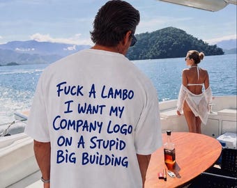 Funny Corporate Humor T-Shirt | Organic Cotton Streetwear Gift