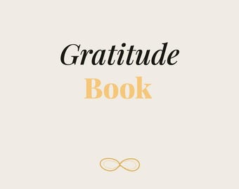 Gratitude Book | Couples Activity • Fill-In Prompts • Printable & Fillable PDF • Anniversary Gift