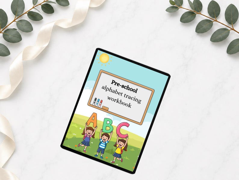 ABC Preschool Worksheets Book | A-Z Letter Writing and Phonics Practice ...