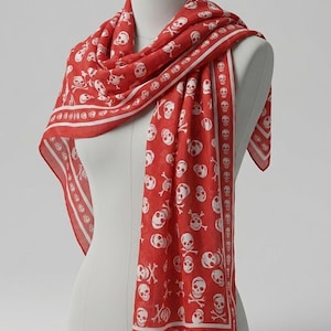 Alexander Mcqueen Scarf - Etsy