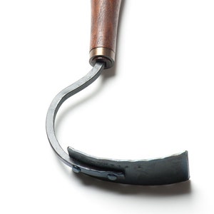 Handcrafted Gardening Hoe, Handforged by Fisher Blacksmithing