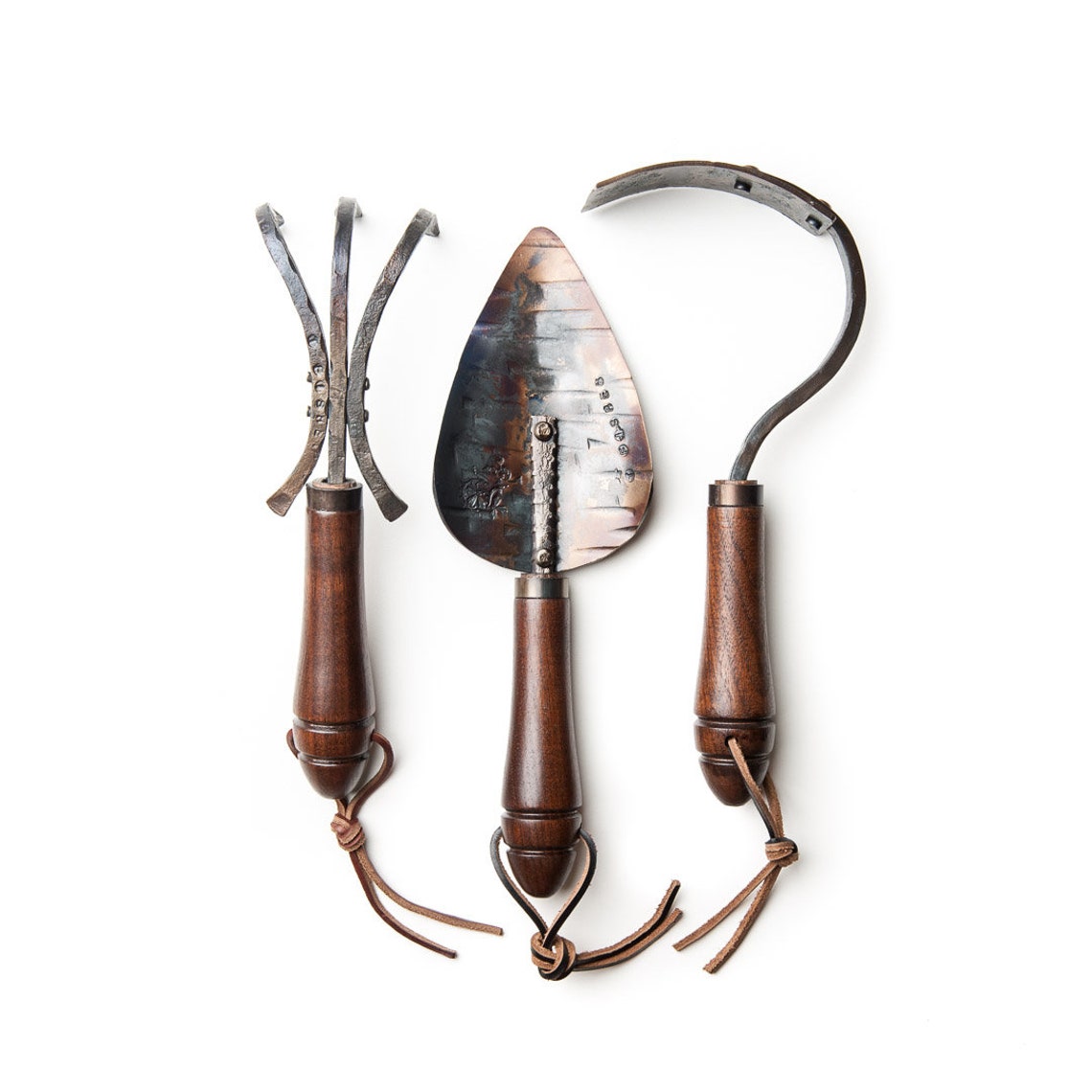 Gardening Tool Gift Set Handcrafted by Fisher Blacksmithing Etsy