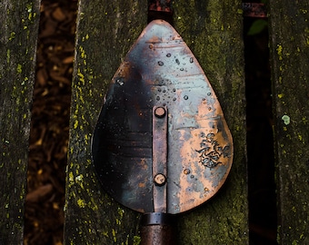 Handforged Garden Trowel, Blacksmith Made Gardening Gift