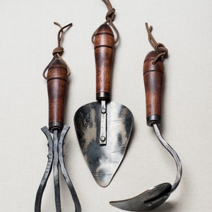 Heirloom Gardening Tool Gift Set, Artisan Gardening Gift for Flower Lovers