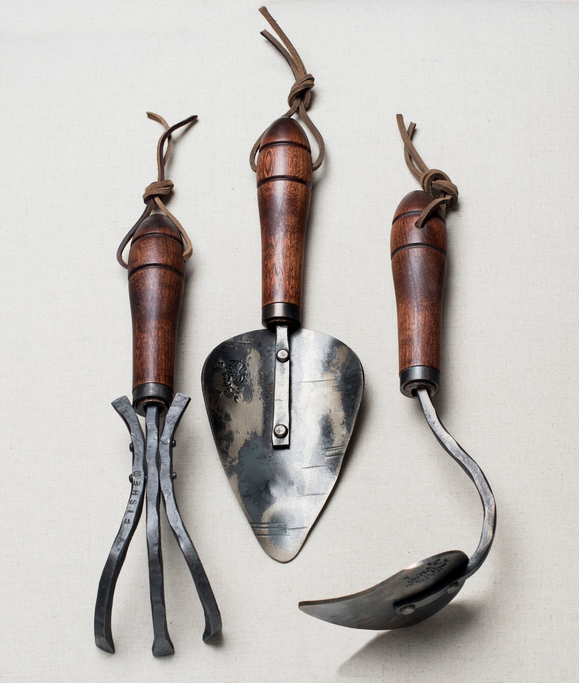 Gardening Tool Gift Set Handcrafted by Fisher Blacksmithing Etsy