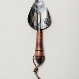 Handforged Garden Trowel, Blacksmith Made Gardening Gift image 3