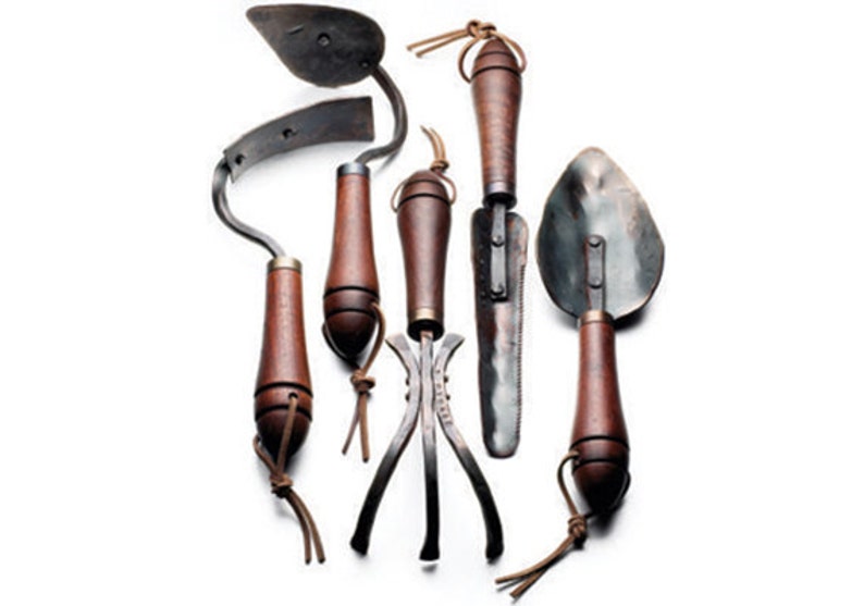 Mothers Day Gardening Tool Gift Set, Blacksmith Made Gardening Gift image 1