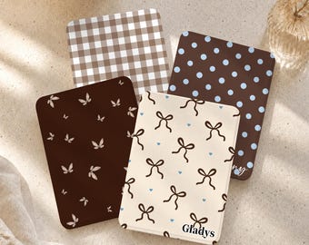 Brązowe etui na Kindle'a z paskiem do Paperwhite 12., Kindle 12/11., etui Kobo Clara, Colorsoft 2024, odpinane etui Scribe, Paperwhite SG