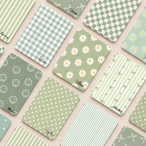 Green World iPad-cover met pennenhouder voor iPad 11 A16,iPad Pro 2025/2024,iPad Air8/7/6-11'' 13'',iPad Mini7/6-8.3'',iPad 10/9/8/7th Cover
